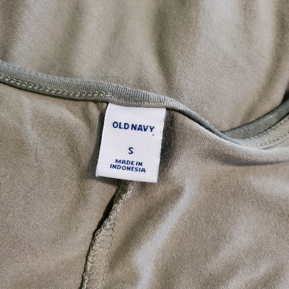 Old Navy Green Camo print Stretchy Knit Sleeveless Dress Size Small, Fun, Casual - Picture 6 of 10